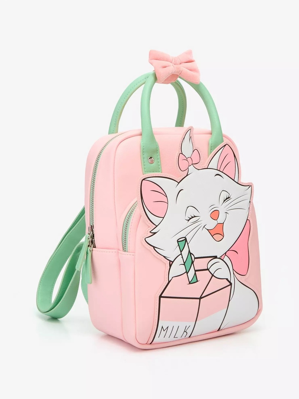 NWT Loungefly Disney The Aristocats Marie Milk Carton Mini Backpack - Picture 2 of 12